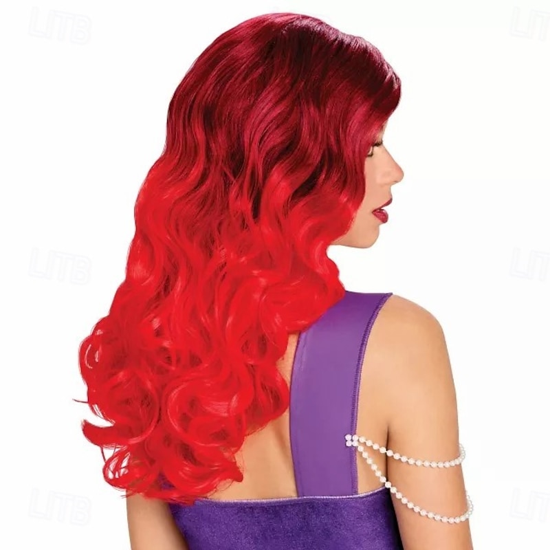 Ariel Wig Halloween Cosplay Party Wigs2