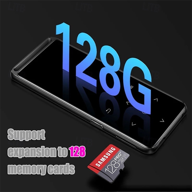 Bluetooth 5.0 Lossless MP3 Player HiFi Portable Audio Walkman FM Radio EBook Voice Recorder MP3 Music Playe2