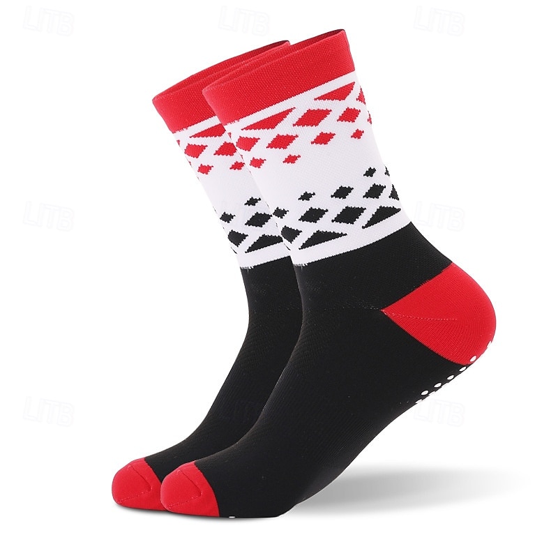 Unisex Socks Compression Socks Bike Socks Sports Socks Athletic Socks Camping / Hiking Outdoor Exercise Cycling / Bike Bike / Cycling Warm Non-Skid Stretchy 1 Pair3
