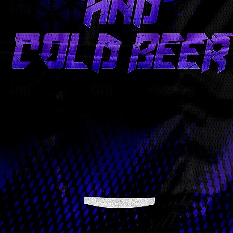 Men's Cycling Jersey Letter & Number Beer Short Sleeve Bike Tee Tshirt Jersey with 3 Rear Pockets Mountain Bike MTB Quick Dry Anatomic Design Wicking Breathable Sports Yellow Red Blue Clothing Apparel3