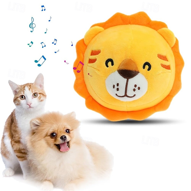 Active Moving Pet Plush Toy 2024 New Interactive Dog Toy for Boredom Squeaky Dog Toys for Small Dogs Moving Dog Ball Toy Pig Plush Sound Electronic Dog Toy Rechargeable Pet Bouncing Balls Toy4