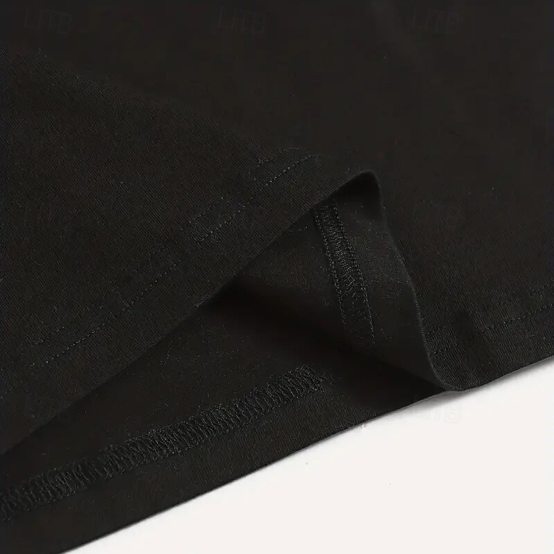 100% Cotton Kids Boys Black Pumpkin T shirt Tee Crew Neck Short Sleeve Outdoor Casual Daily Fashion Basic Summer Spring4