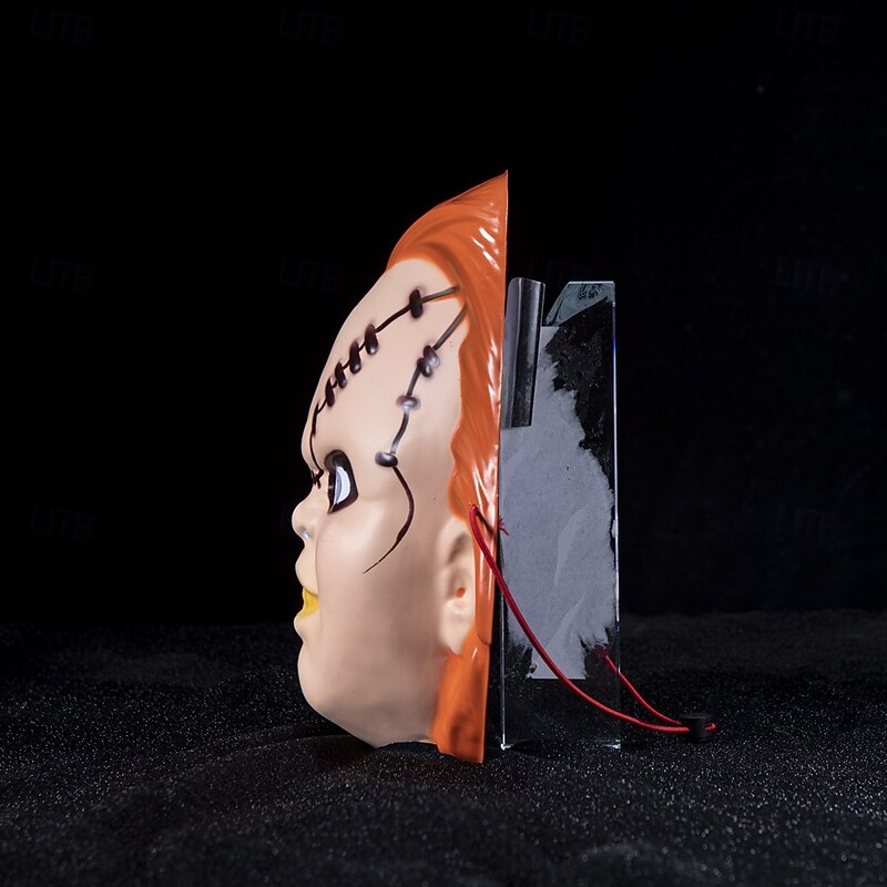 Chucky Halloween Mask Halloween Props Chucky Scary Costume Adults' Men's Halloween Carnival Easy Halloween Costumes Dress Up4