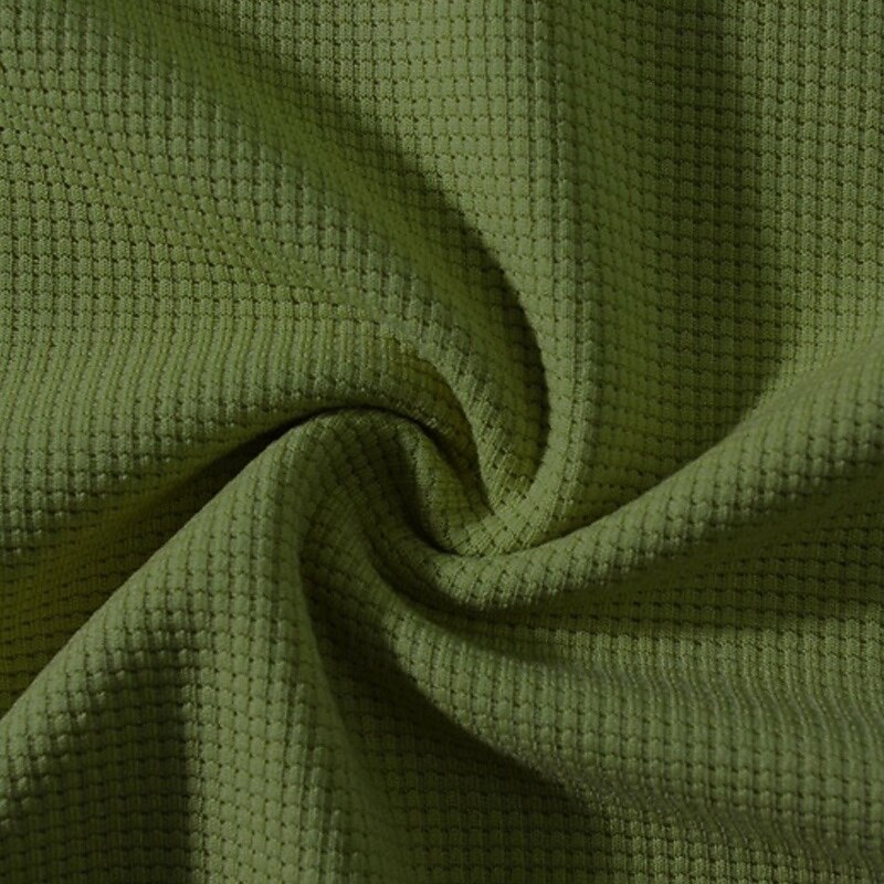 Men's Sweatshirt Waffle Sweatshirt Quarter Zip Sweatshirt Black Army Green Brown Khaki Dark Gray Half Zip Color Block Patchwork Sports & Outdoor Daily Holiday Polyester Streetwear Basic Casual Spring 10