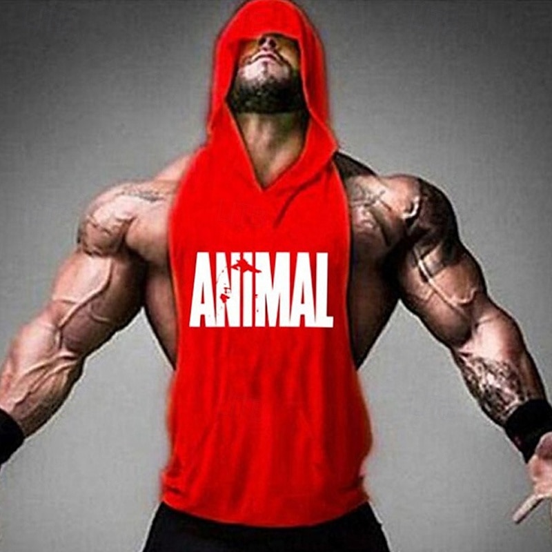 Men's Workout Tank Top Running Tank Top Gym Tank Top Sleeveless Vest / Gilet Casual Athleisure Letter Cotton Quick Dry Soft Breathable Gym Workout Walking Jogging Sportswear Activewear Yellow / Black2