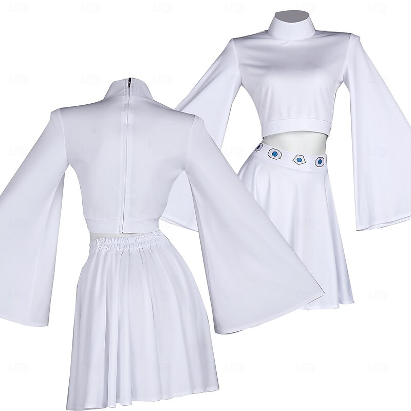 Star Wars Princess Leia Organa of Alderaan Cosplay Costume Outfits Cosplay Costume Movie Cosplay for Women's Adults' Carnival Party / Evening Bachelorette Party