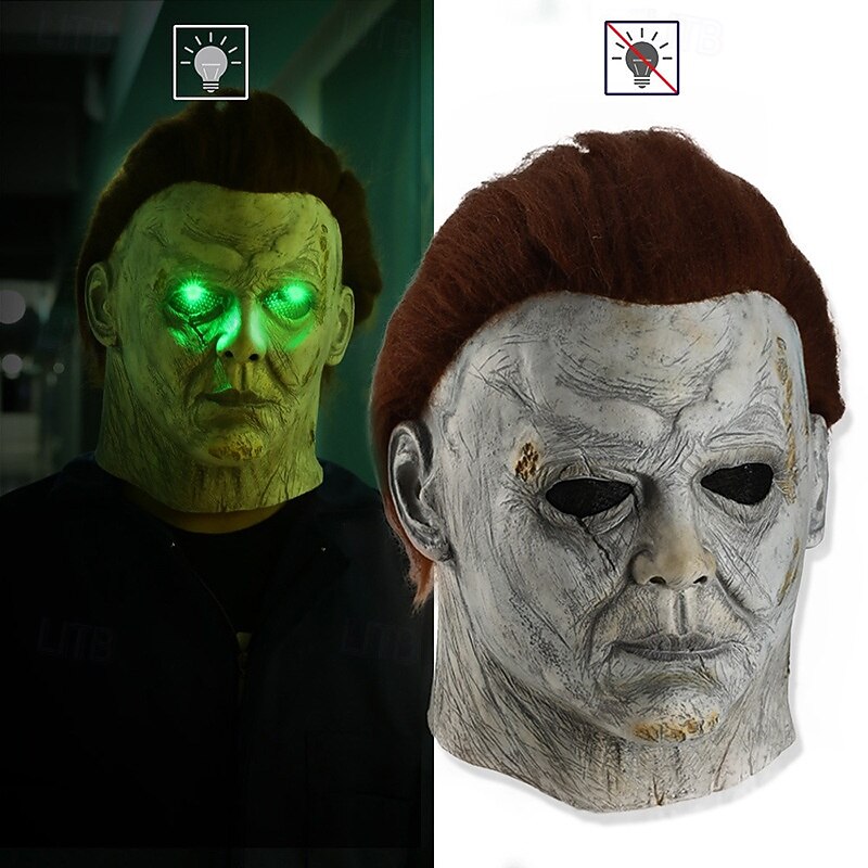 Ghost Zombie Michael Myers Halloween Mask Halloween Props Halloween Scary Costume Adults' Men's Women's Halloween Carnival Easy Halloween Costumes Dress Up
