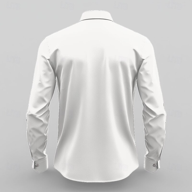 Halloween Men's Gothic Horror Halloween Costumes Button Up Shirt Long Sleeve Horror Dark Party Evening Wear Fall Winter Spring & Summer Shirt Collar 3D Print Black3