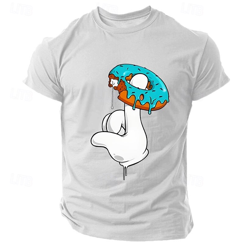 Men's Funny T Shirt Tee Top 100% Cotton Short Sleeve Graphic Shirt Black White Army Green Comfortable Tee Street Sports Outdoor Fashion Designer Clothing3