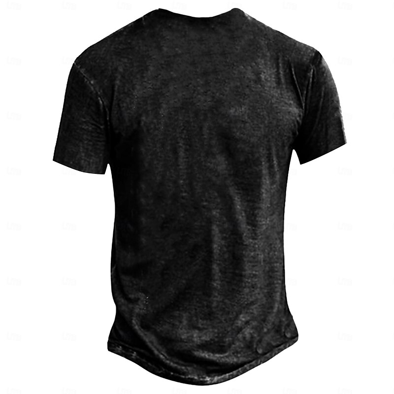 Veterans Day Men's Patriot Patriotic Veteran Funny Old Man T shirt Short Sleeve T shirt 3D Print Crew Neck Shirt Retro Vintage Casual Street Style Sports Outdoor Holiday Going out Black Blue Brown2