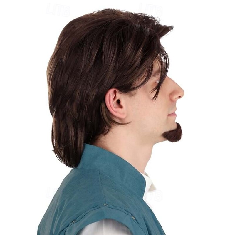 Tangled Flynn Rider Wig Halloween Cosplay Party Wigs4