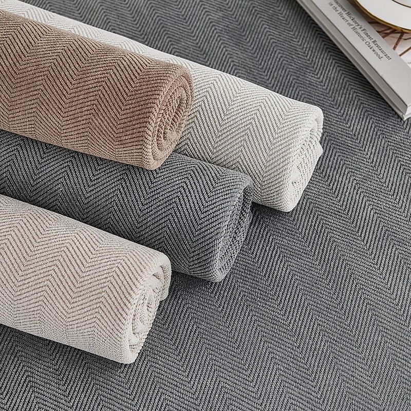 All-Season Chenille Couch Cover - Soft and Durable Fabric for Year-Round Comfort - Elegant Design Enhances Any Living Space - Protects Your Sofa from Spills, Stains, and Scratches3