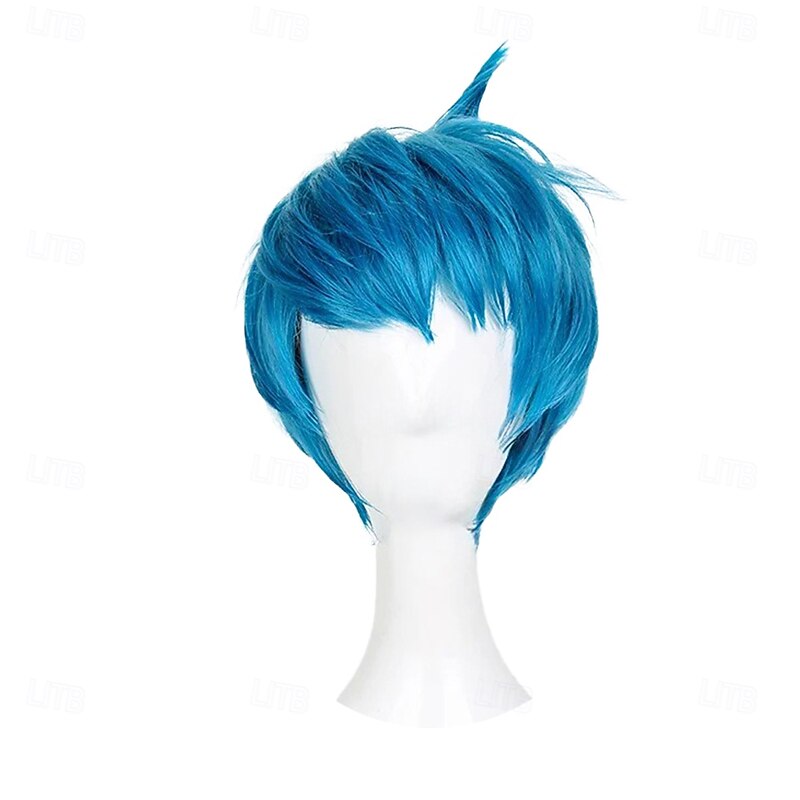 Inside Out 2 Joy Dress Costume Girls' Movie Cosplay Cosplay Halloween Carnival Party With Costume Wigs2
