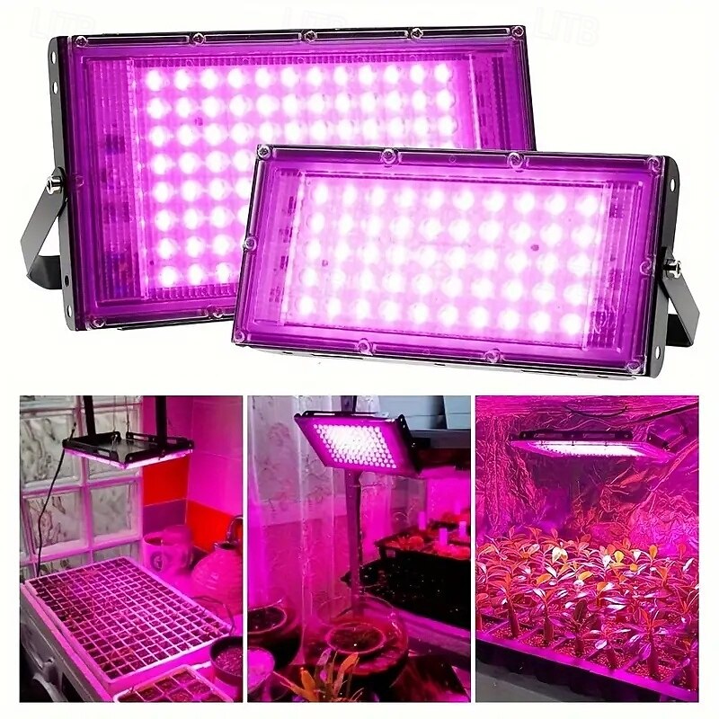 1pc LED Grow Lights 5W 50/96 LED Beads 5V Work Light for Plants Light Hydroponic Lamp Greenhouse Flower Seed Grow Tent4