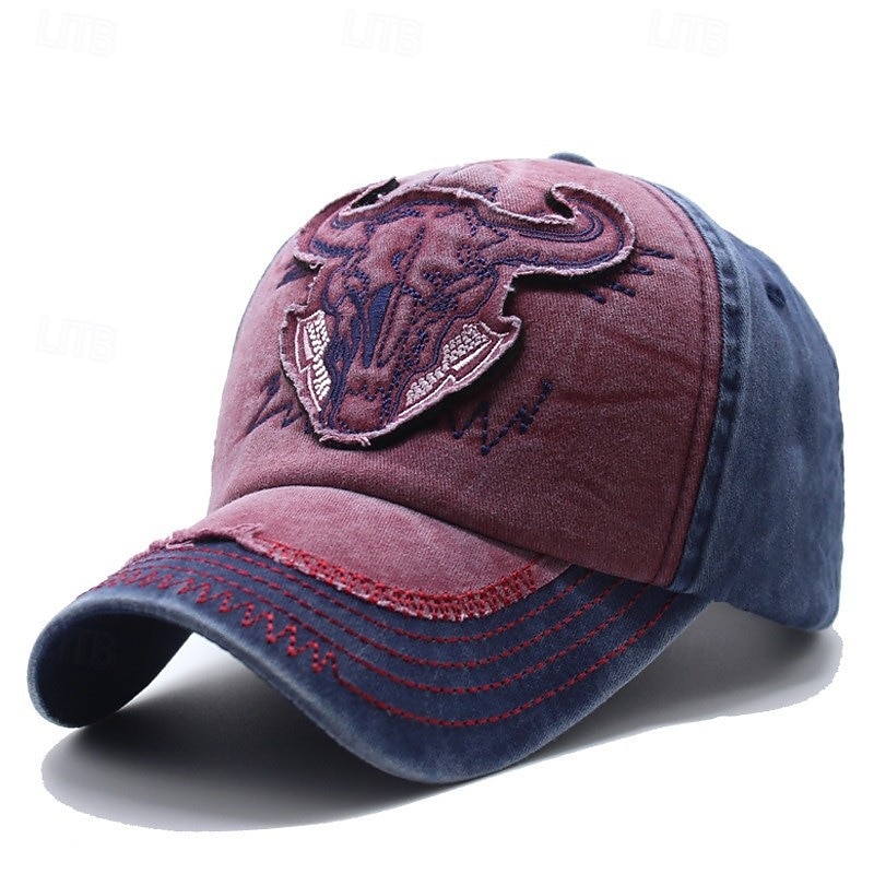Baseball Cap Sun Hat Visor Patchwork Pattern Sunscreen Breathable Summer Men's Fishing Activity3