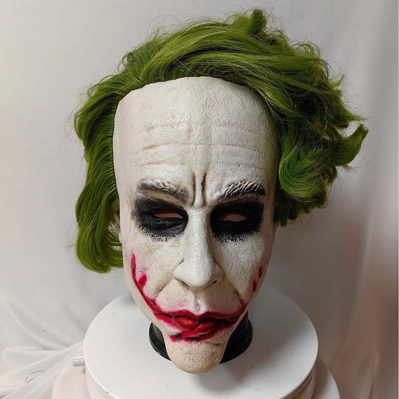 Joker Halloween Mask Halloween Props Halloween Horror Halloween Adults' Men's Women's Unisex Halloween Carnival Easy Halloween Costumes Dress Up2
