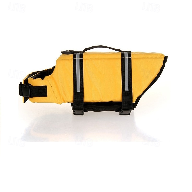 Dog Harness Vest Life Vest Dog Life Jacket Sports & Outdoors Portable Reflective Adjustable Waterproof Breathable Washable Party Outdoor Sports Traveling Pool Dog Clothing for Cat Dog Husky Labrador3