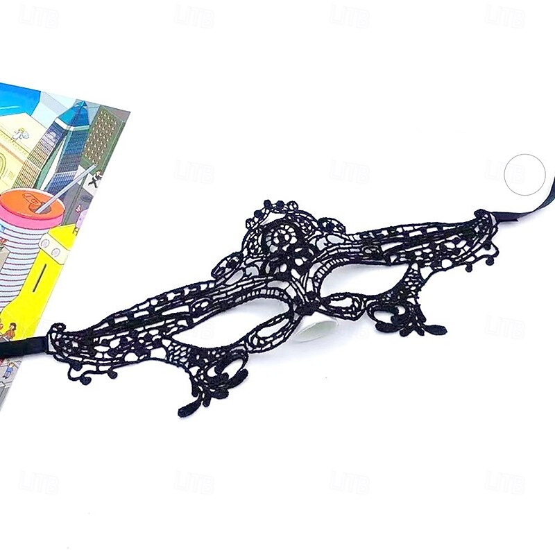Lace Masquerade Mask ElasticFit for AdultSoft Gentle MaterialSpecially For CostumeThememed Party4