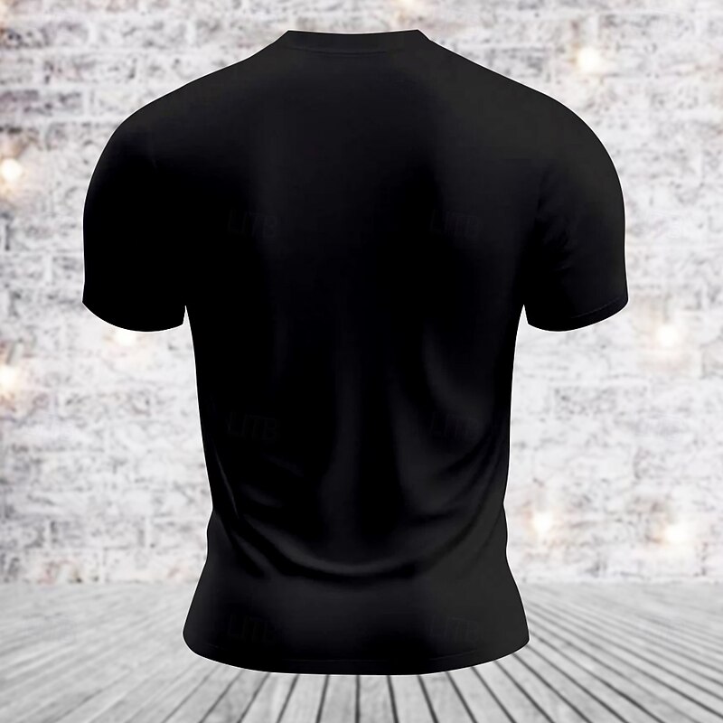 Veterans Day Men's Patriot Patriotic Veteran American US Flag T shirt Short Sleeve T shirt 3D Print Crew Neck Shirt Retro Vintage Casual Street Casual Bar Black Spring & Summer Clothing Apparel S M2