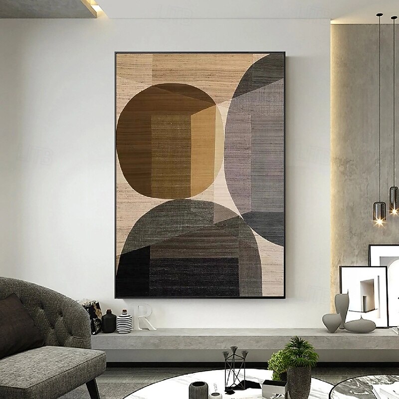 Large Painting handmade Abstract oil painting hand painted Beige Blue and Brown Painting handmade Blue wabi sabi artwork oil painting hand painted Textured Oil Painting Beige Oil Painting Modern decor4