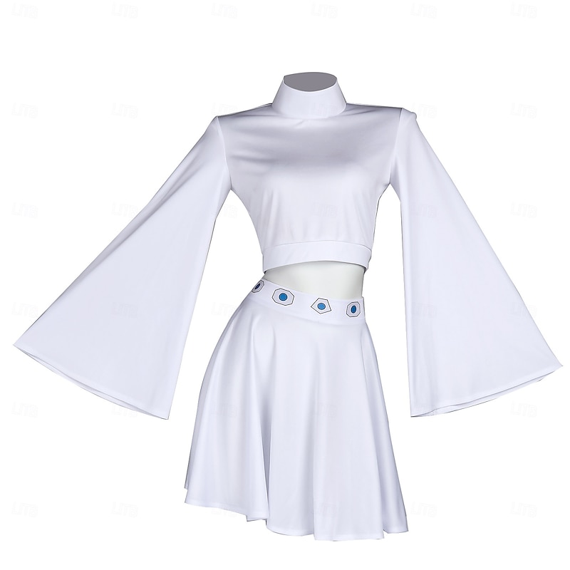 Star Wars Princess Leia Organa of Alderaan Cosplay Costume Outfits Cosplay Costume Movie Cosplay for Women's Adults' Carnival Party / Evening Bachelorette Party3