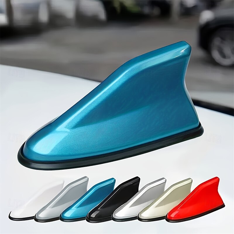 Universal Car Antennas Shark Fin Antenna Auto Radio Signal Aerials Roof Antennas Universal Car Antennas Car Signal Decorative Car Accessories2