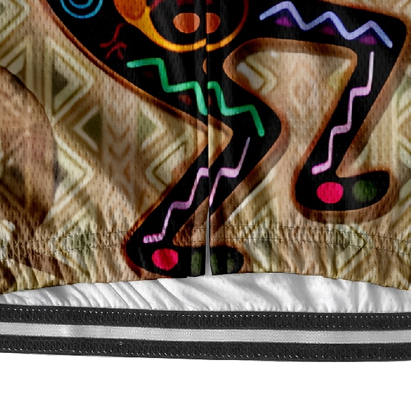 Men's Cycling Jersey Vintage Short Sleeve Bike Tee Tshirt Jersey with 3 Rear Pockets Mountain Bike MTB Quick Dry Anatomic Design Wicking Breathable Sports Khaki Clothing Apparel4