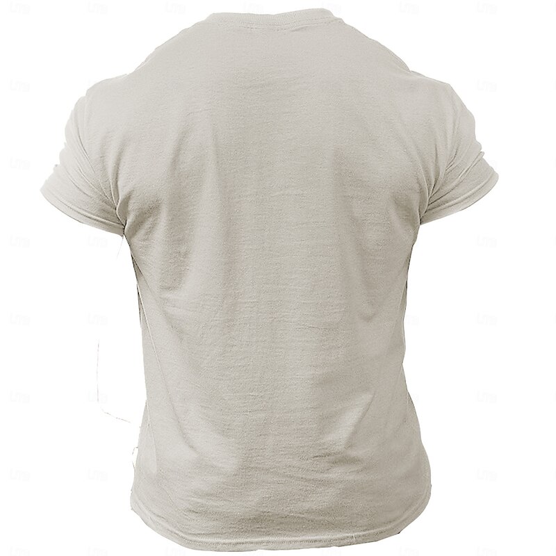 Men's Bird Funny T Shirt Short Sleeve T shirt 3D Print Crew Neck Shirt Retro Vintage Casual Street Casual Bar Light Blue White Khaki Spring & Summer Clothing Apparel S M L XL XXL XXXL2