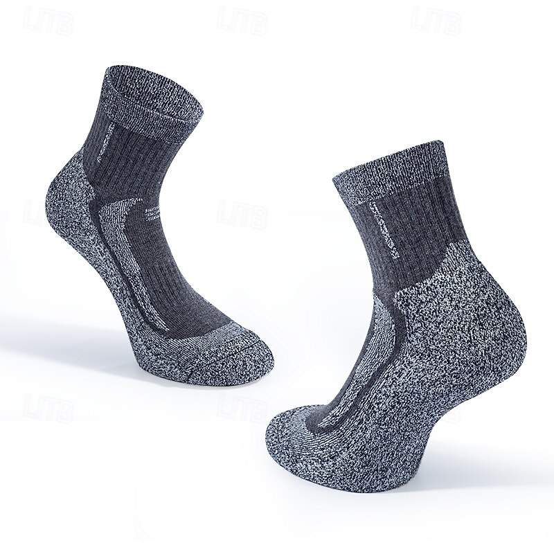 Men's 2 Pairs Multi Packs Socks Running Socks Casual Socks Long Socks Army Green Dark Blue Color Color Block Sports & Outdoor Daily Vacation Basic Medium Spring Fall Fashion Casual2