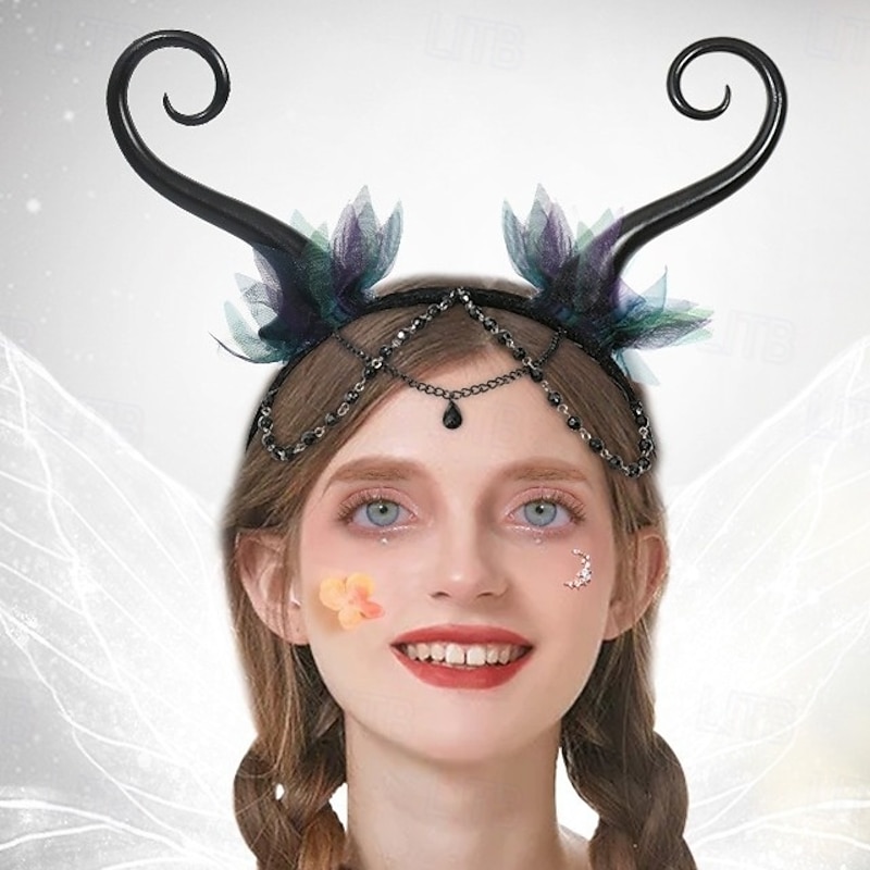 Elf Halloween Costume Headband Scary Costume Adults' Women's Halloween Carnival Easy Halloween Costumes Dress Up