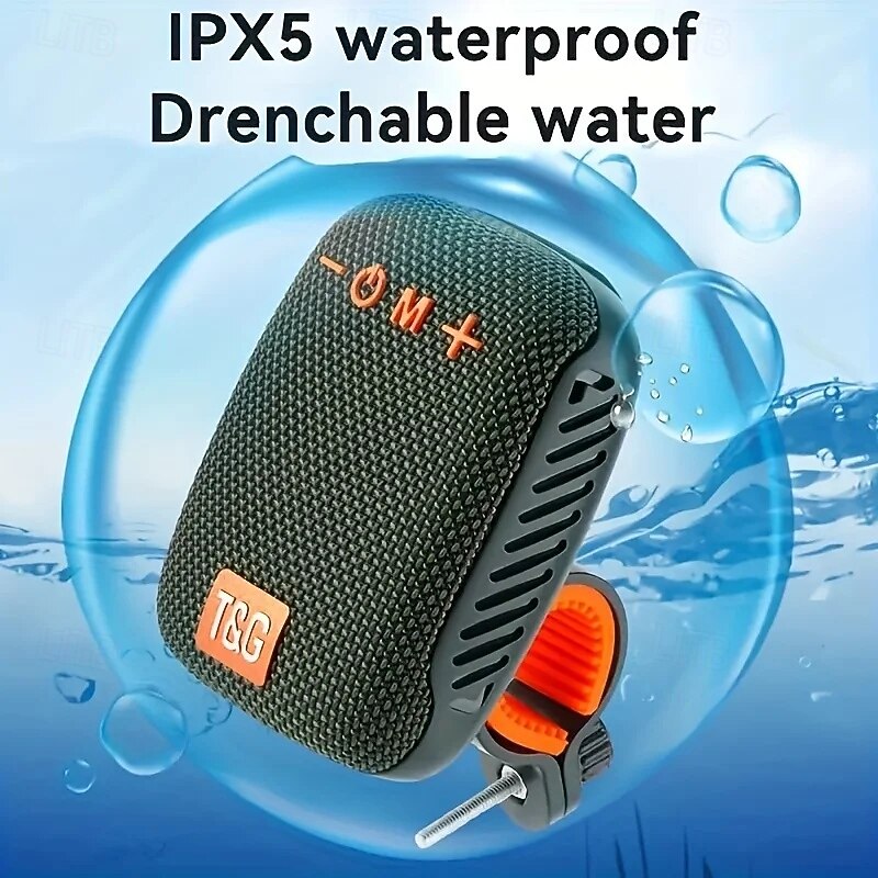 Outdoor Bicycle Bluetooth Speaker Portable Wireless Sound Box Rechargeable Handlebar Speaker Waterproof Bluetooth Speaker4