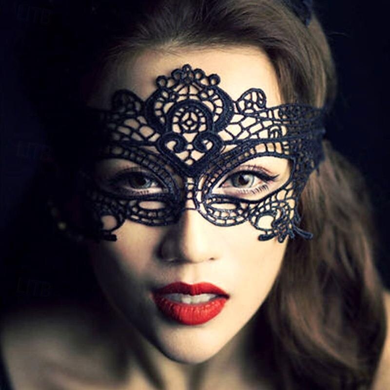Lace Masquerade Mask ElasticFit for AdultSoft Gentle MaterialSpecially For CostumeThememed Party2