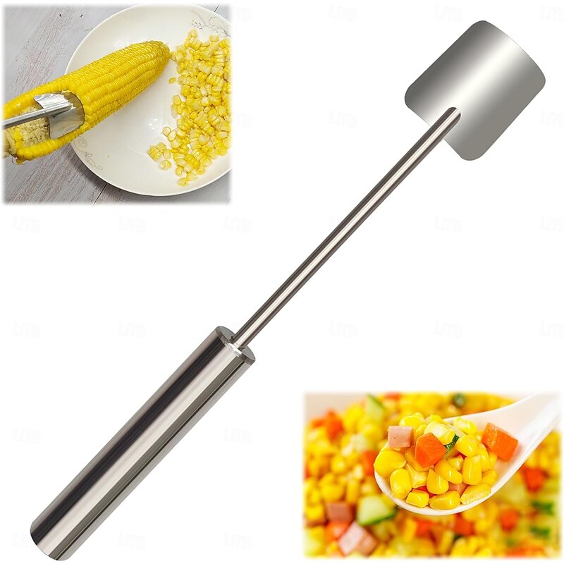 Corn Peeler, Corn on the Cob Remover, Fast and Safe, Suitable for Home Kitchens, Restaurant Chefs, Outdoor Dining Enthusiasts