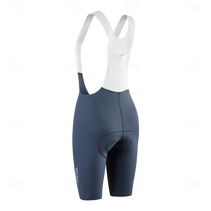 WOSAWE Spring/Summer Women's Cycling Bib Pants One-piece Cycling Pants Shorts Professional Road Bike Bib Shorts BE1764