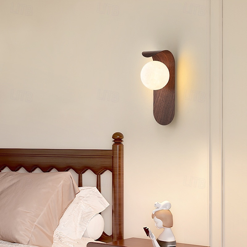 LED Indoor Wall Lights Warm White 13cm Vintage Glass Wall Sconce G9 Mid Century Modern Wall Mounted Light Rustic Farmhouse Wall Lamp Antique Hallway Flush Mount Ceiling Light for Bedroom Kids Bedside Living Room 110-240V2