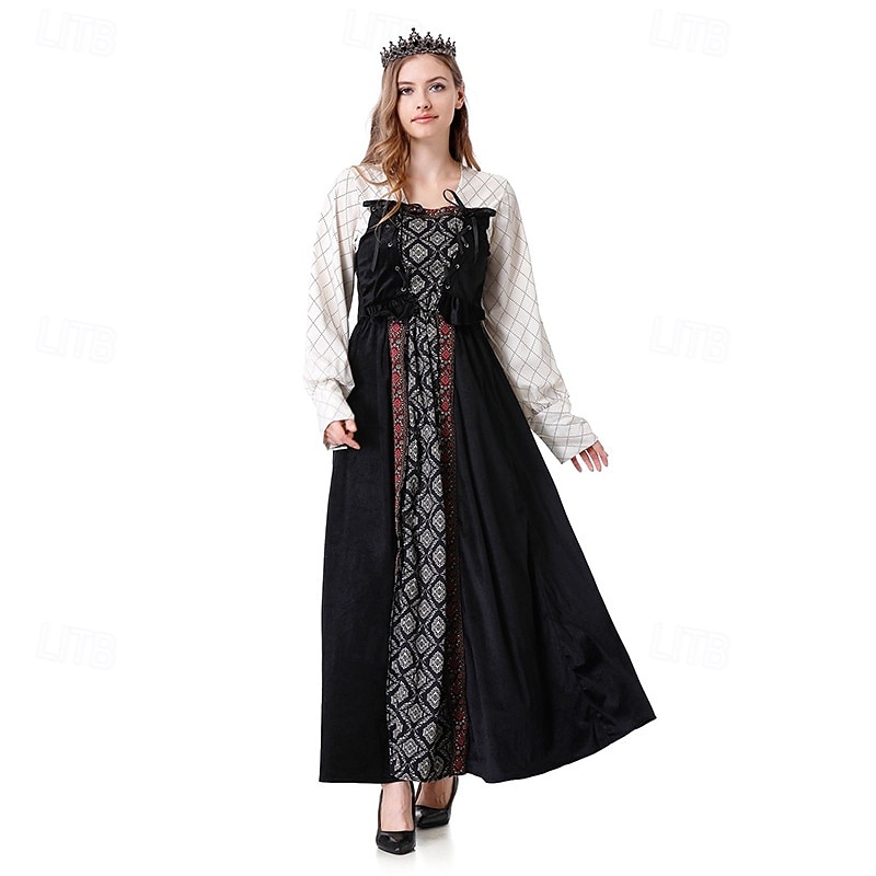 Princess Halloween Masquerade Cosplay Adults' Women's Performance Halloween Easy Halloween Costumes Dress Up4