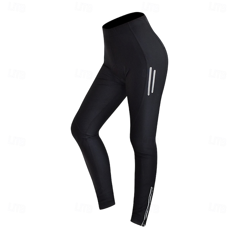 WOSAWE Spring Summer Festival Women's Bicycle Cycling Silicone Cushion Trousers Stretchy Breathable Quick Drying Moisture Transferring & Sweat Absorbing Cycling Trousers BL143