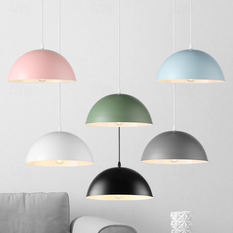 LED Pendant Light 30cm Modern Decor Metal Adjustable Pendant Light Creative Design Chandelier Droplight Ceiling Lamp Hanging Light Suspension Light For Home