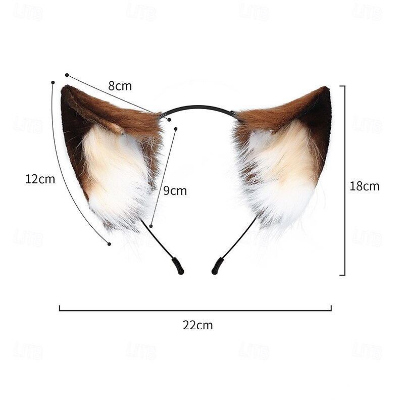 Cat Ears Headband Hair Hoop Woman Headband Makeup Headband for Carnival Cosplay Hair Accessories4