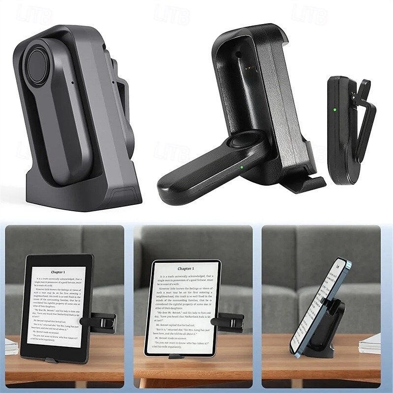 Page Turner Clicker For Reading Novels On Ipad Tablets Camera Video Recording Remote Trigger2