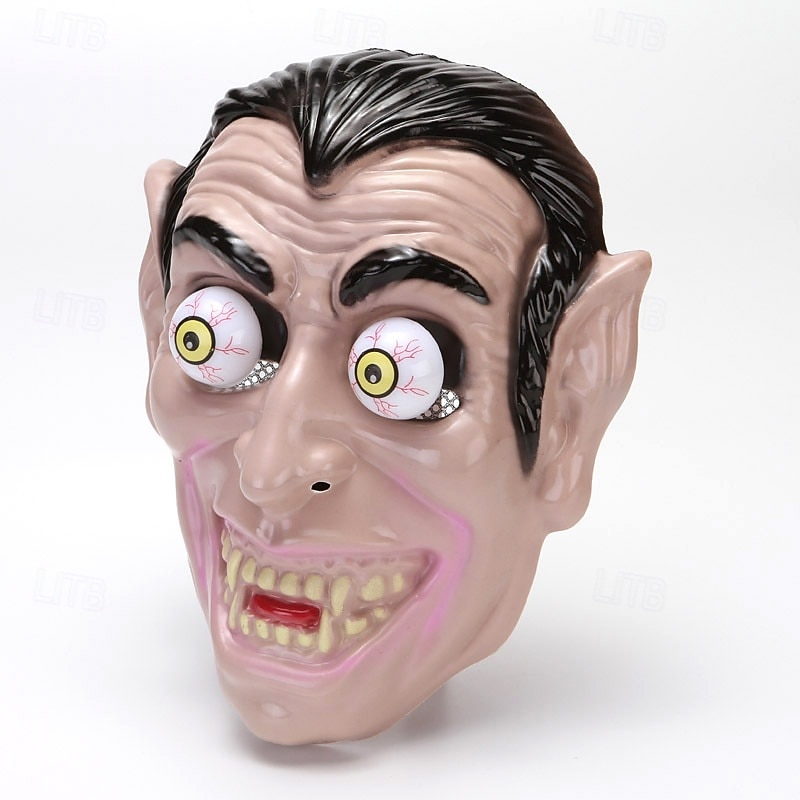 Vampire Dracula Halloween Mask Halloween Props Scary Costume Adults' Men's Halloween Carnival Easy Halloween Costumes Dress Up2