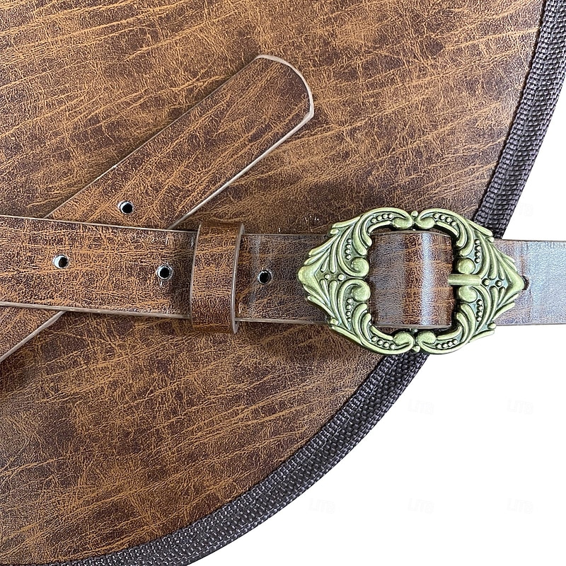 Medieval Renaissance 17th Century Maxi Dresses Warrior Fancy Dress Men's Viking Halloween Carnival Masquerade Performance Stage Adults' Chest Guard3