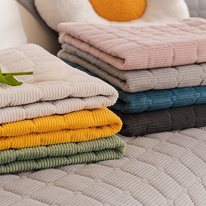 Biscuit Plush Soft Non-Slip Couch Cover - Ultra-Comfortable and Cozy Fabric - Non-Slip Backing for Secure Fit - Protects Your Sofa from Spills, Stains, and Wear - Perfect for Enhancing Home Comfort2