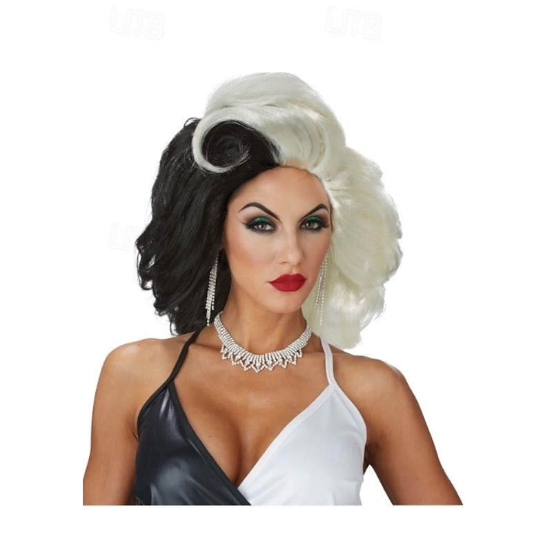 Womens Cruel Diva Wig Halloween Cosplay Party Wigs