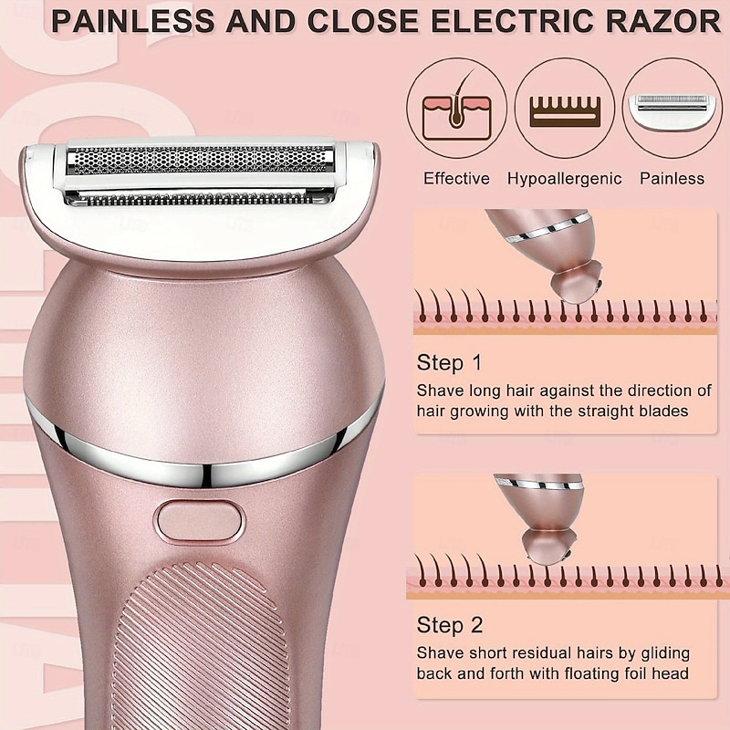 Electric Shaver For Women Household Epilator Painless Electric Razor Gifts For Women2