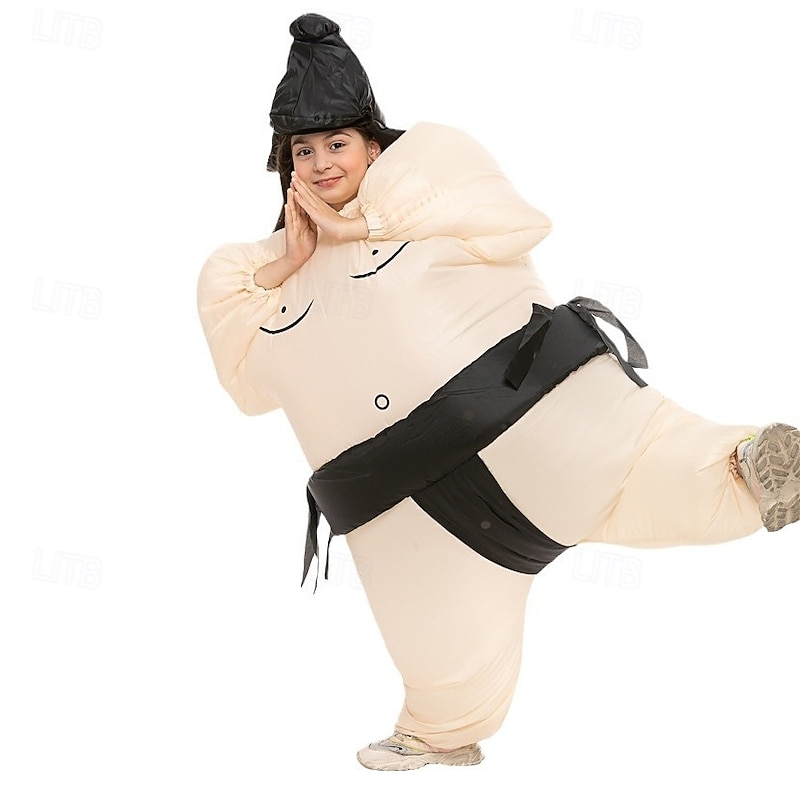 Sumo Wrestler Carnival Costume Cosplay Costume Inflatable Costumes Kid's Adults' All Funny Costume Halloween Carnival Masquerade Easy Carnival Costume4