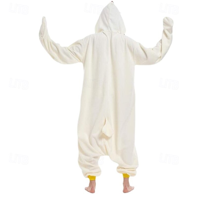 Adults' Animal Onesie Costume Carnival Costume Cartoon Cock / Chicken Onesie Pajamas Kigurumi Pajamas Charm Funny Costume For Men and Women Carnival Cartoon4