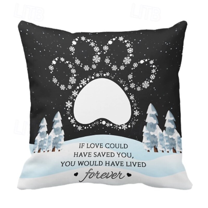 Custom Pillow Cover Add your Image Personalized Gift Memorial Gift Photo Pet Design Picture Pillowcase Cushion Cover 1pc Custom Made3