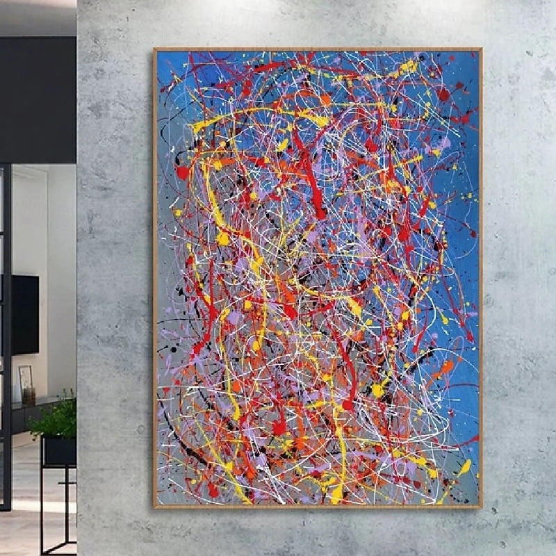 Large handmade Milimalist Abstract Painting Handmade Colorful Minimalist Painting On Canvas hand painted Textured Painting Abstract Art painting Colorful abstract art painting3