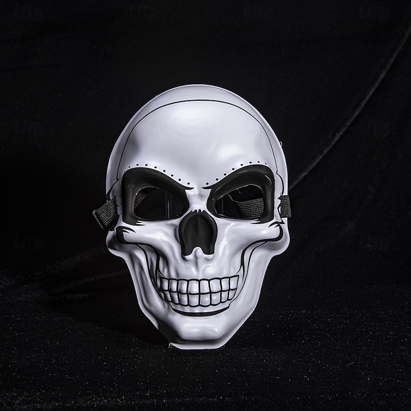Skeleton Skull Ghost Halloween Mask Halloween Props Halloween Scary Costume Adults' Men's Women's Halloween Carnival Easy Halloween Costumes Dress Up3